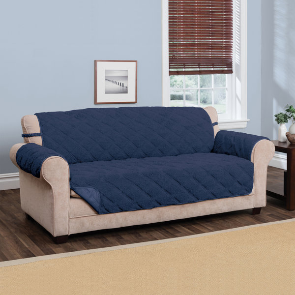 Winston Porter Sherpa Waterproof Sofa Slipcover & Reviews Wayfair